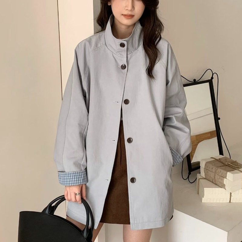 Street Fashion England - SuperAen Płaszcze typu trench w stylu