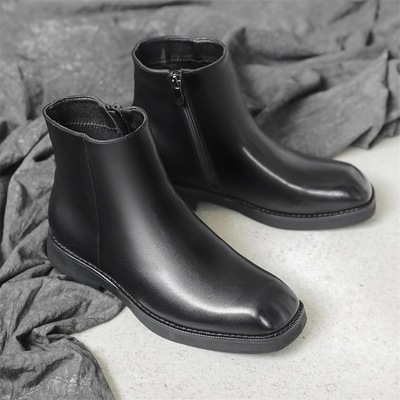 Street Fashion England - Męskie buty Chelsea w stylu angielskim,