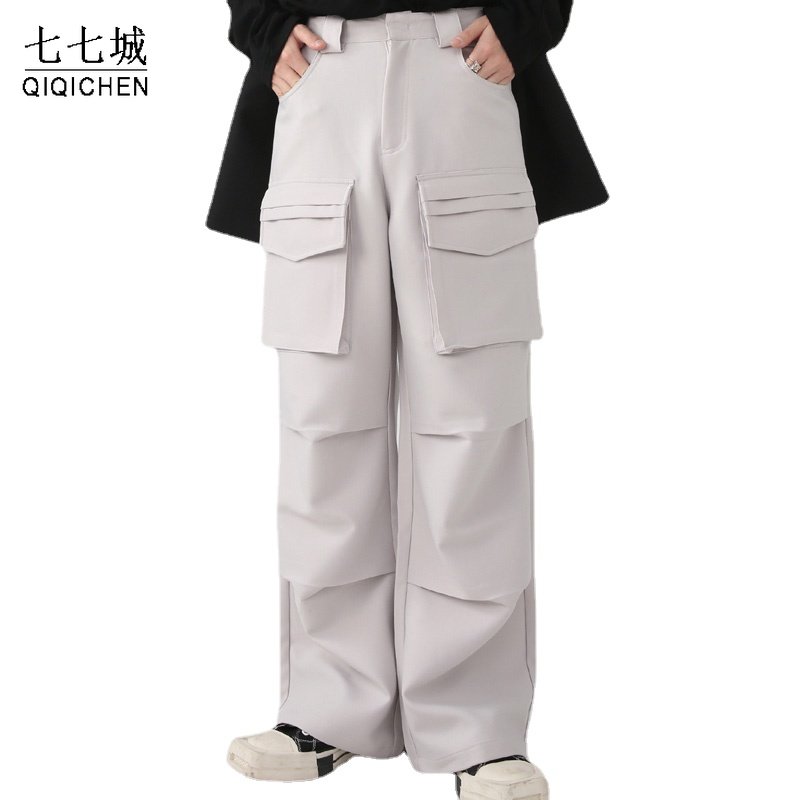 Cargo Pant Wide - Spodnie Cargo w stylu Vintage męskie