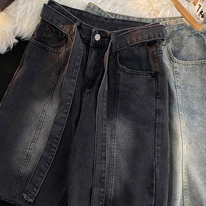 Letnie cienkie spodenki jeanso – Street Fashion In Japanese recenzja i cena