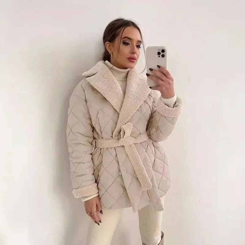 Elegancka pikowana kurtka dams – Street Fashion England recenzja i cena