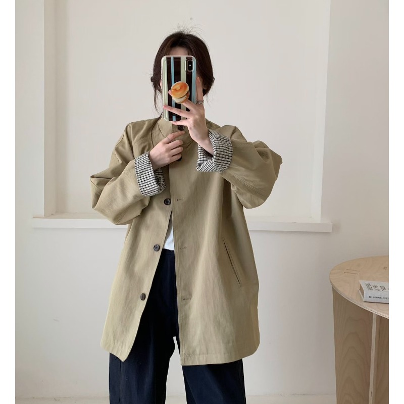SuperAen Płaszcze typu trench  – Street Fashion England recenzja i cena