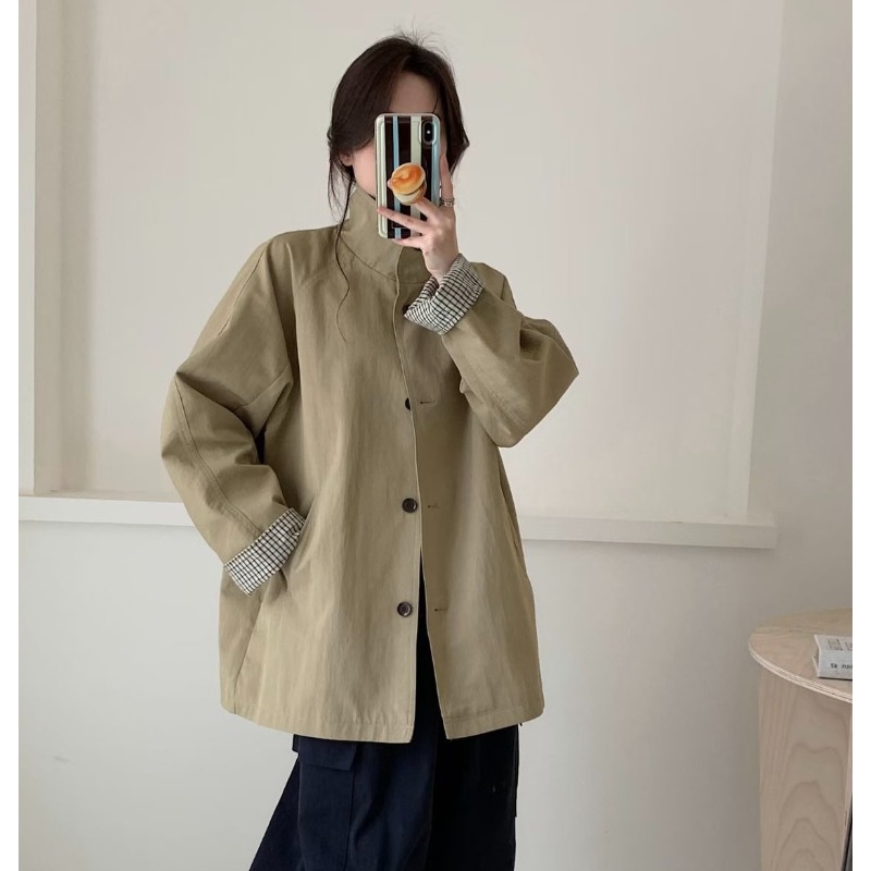 SuperAen Płaszcze typu trench  – Street Fashion England recenzja i cena