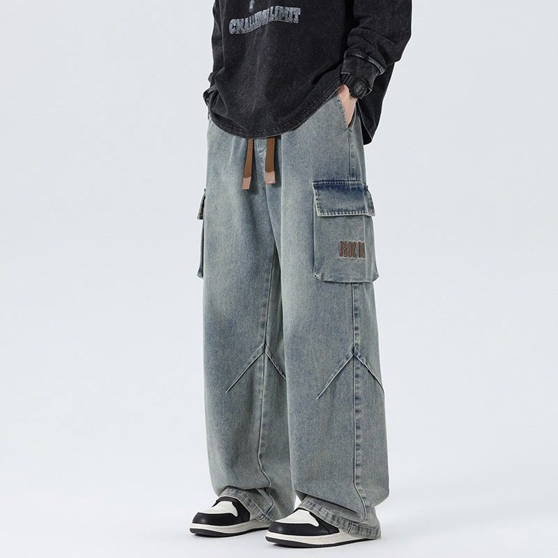 Męskie jeansy cargo z szerokim – Cargo Pant Wide recenzja i cena