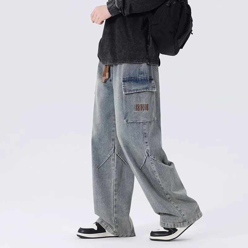 Męskie jeansy cargo z szerokim – Cargo Pant Wide recenzja i cena