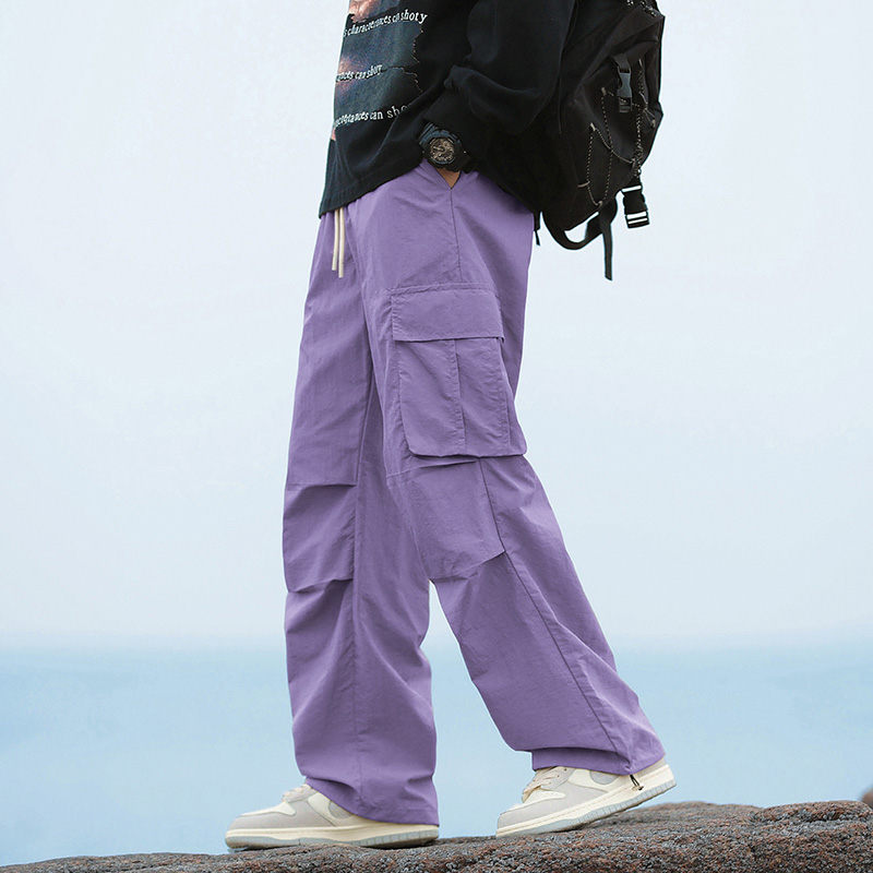 Letnie męskie luźne spodnie ca – Cargo Pant Wide recenzja i cena