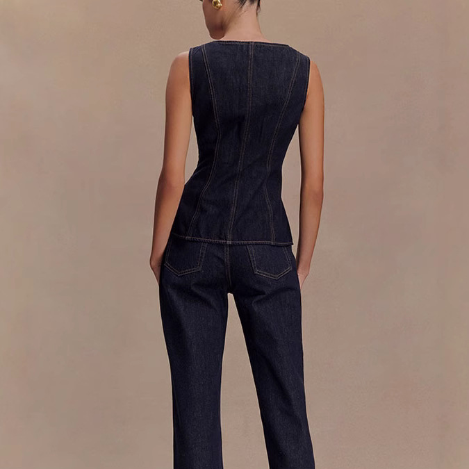 Letnie komplety damskie z deni – Street Fashion Vest recenzja i cena