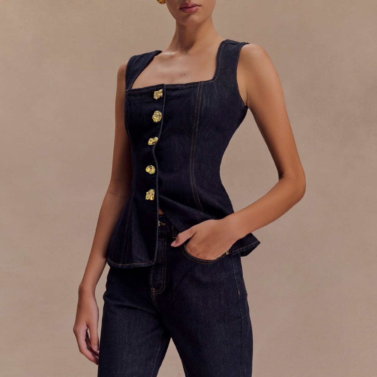 Letnie komplety damskie z deni – Street Fashion Vest recenzja i cena