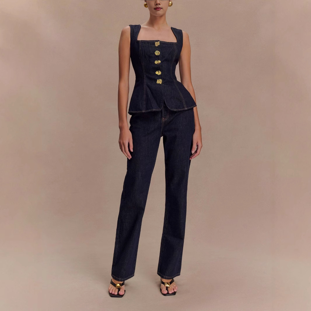 Letnie komplety damskie z deni – Street Fashion Vest recenzja i cena