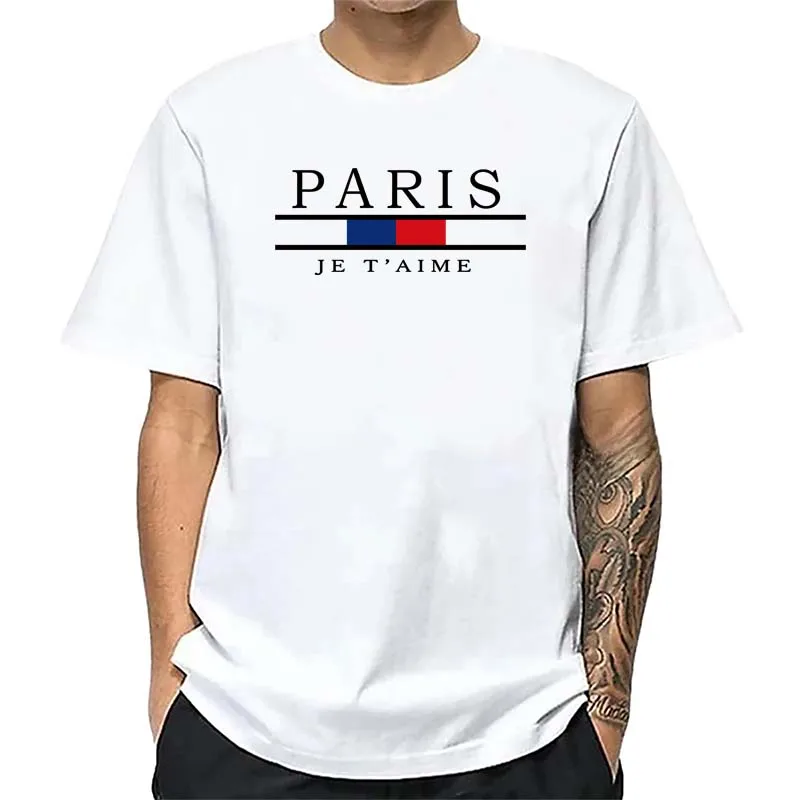 Męskie koszulki z grafiką Pary – Street Fashion In Paris recenzja i cena