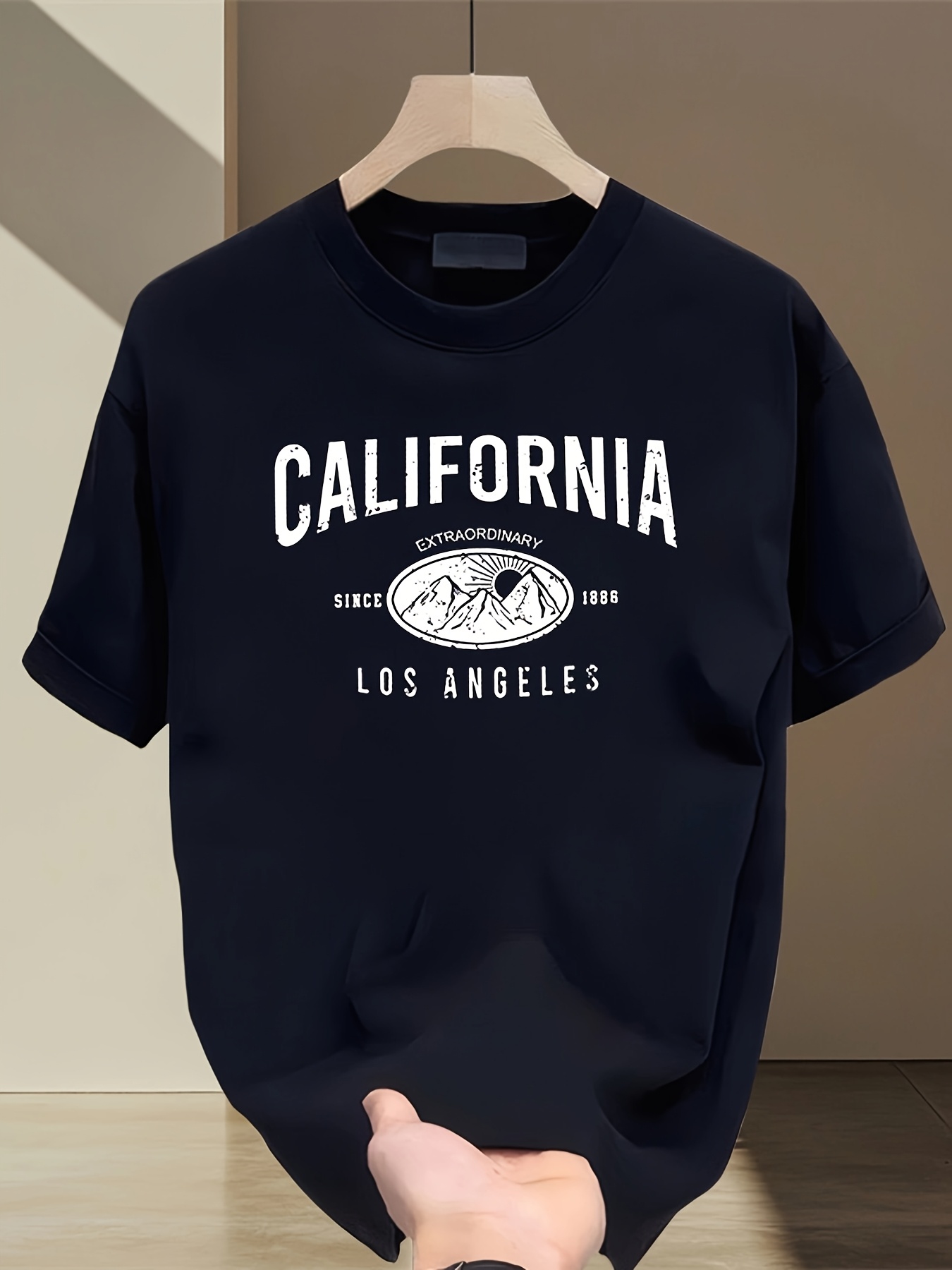 Koszulka z napisem California, – Street Fashion California recenzja i cena