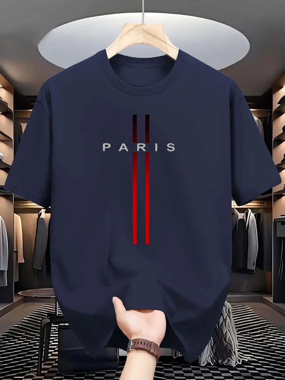 Koszulka Paris Letter 3D print – Street Fashion In Paris recenzja i cena