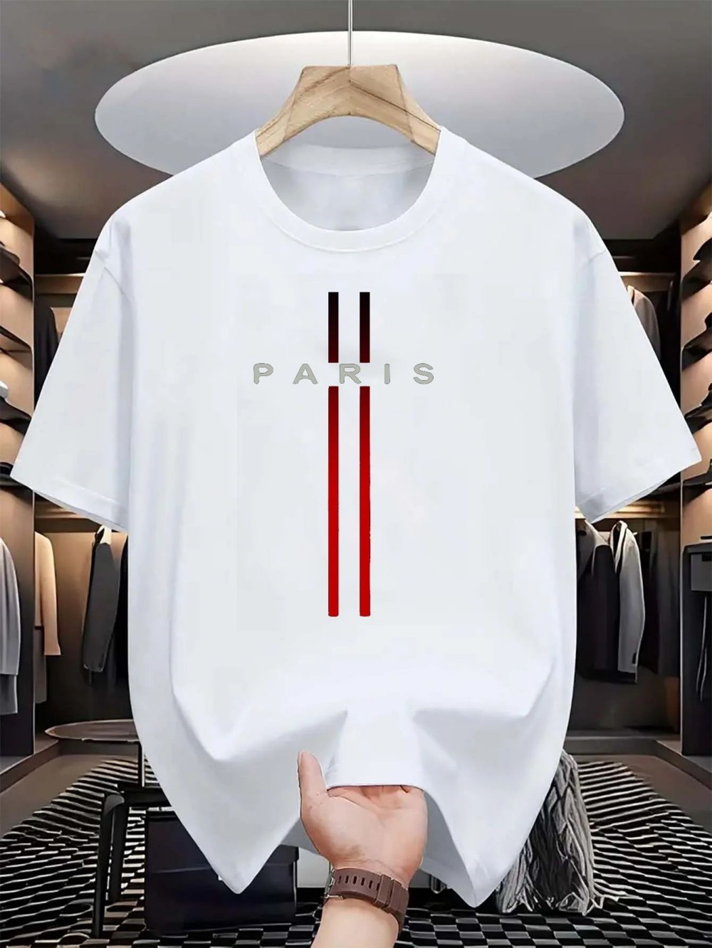 Koszulka Paris Letter 3D print – Street Fashion In Paris recenzja i cena