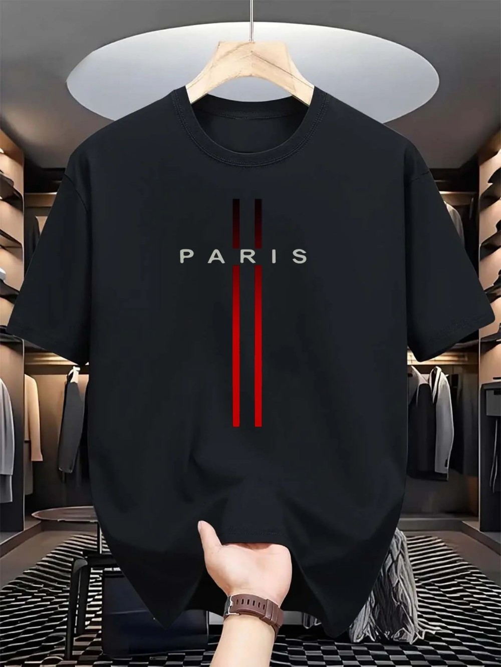 Koszulka Paris Letter 3D print – Street Fashion In Paris recenzja i cena