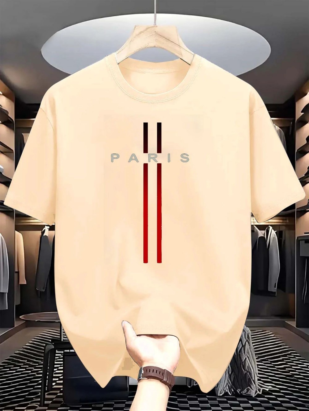 Koszulka Paris Letter 3D print – Street Fashion In Paris recenzja i cena