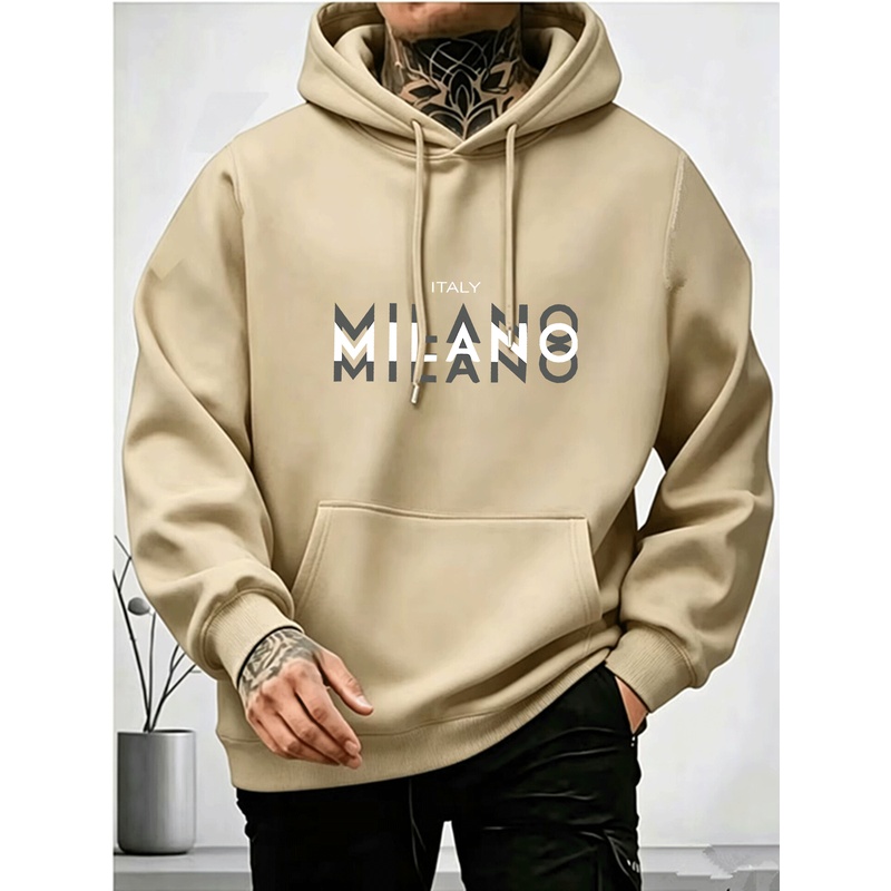 Męska bluza z kapturem z polar – Street Fashion Milano recenzja i cena