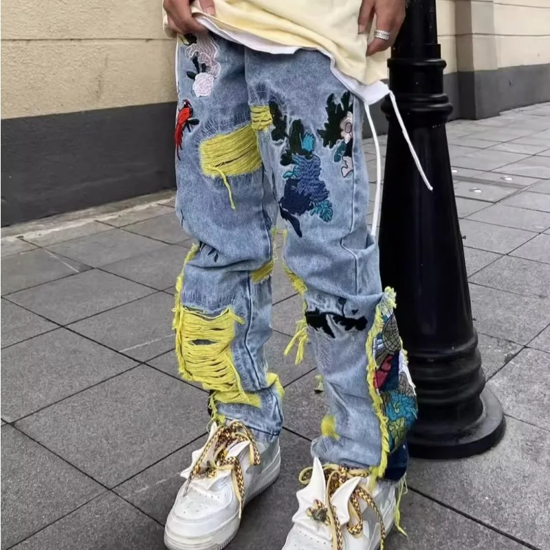 American Vintage Hip-hop Haft  – Street Fashion In Japanese recenzja i cena