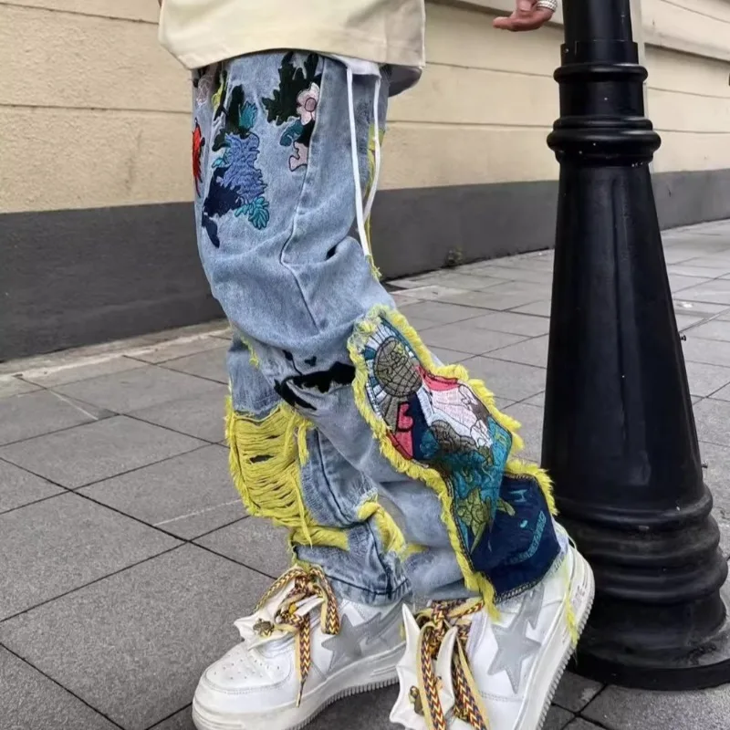 American Vintage Hip-hop Haft  – Street Fashion In Japanese recenzja i cena