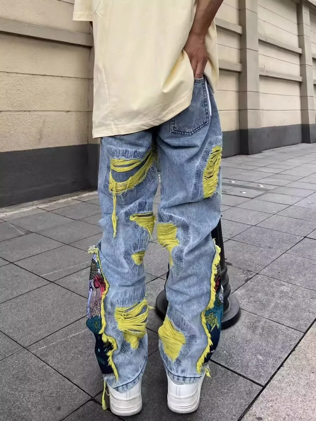 American Vintage Hip-hop Haft  – Street Fashion In Japanese recenzja i cena