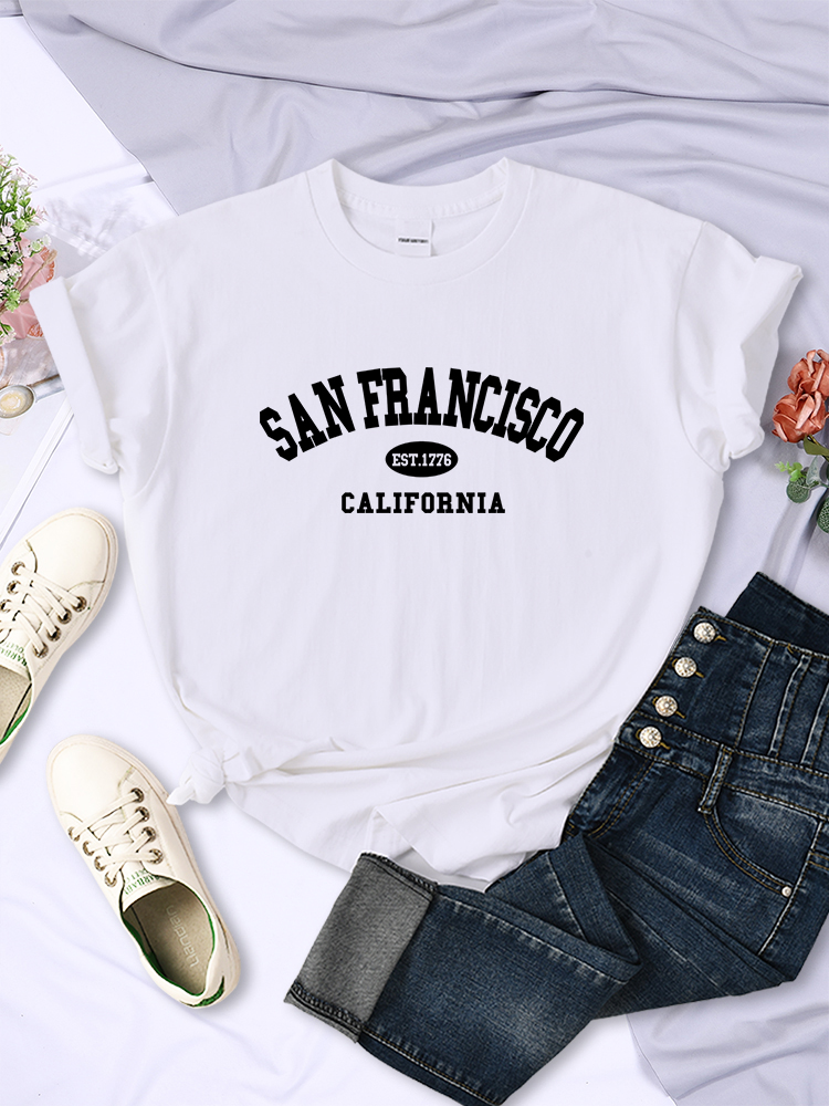 Koszulka damska San Francisco  – Street Fashion California recenzja i cena