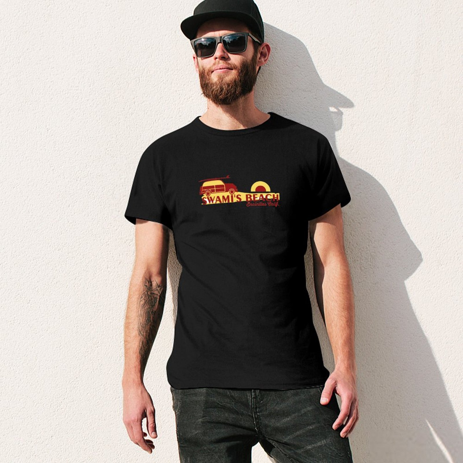 Plaża Swami's - Kalifornia. T- – Street Fashion California recenzja i cena