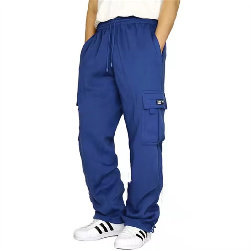 Modne męskie spodnie dresowe n – Cargo Pant Wide recenzja i cena