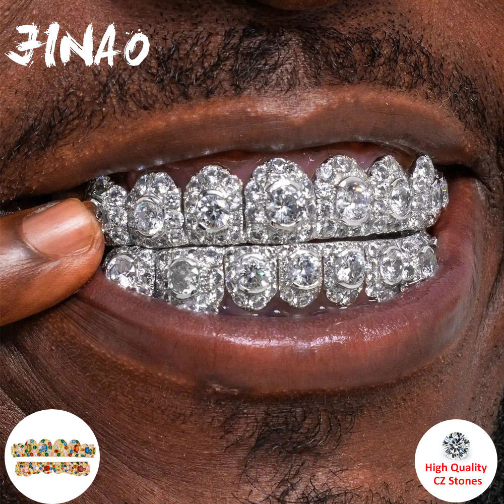 JINAO Hip Hop Pełny Zestaw Gri – Street Fashion Jewelry recenzja i cena