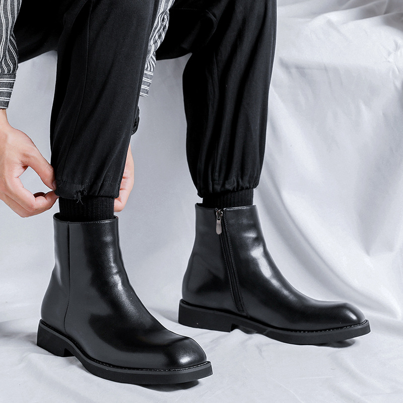 Męskie buty Chelsea w stylu an – Street Fashion England recenzja i cena