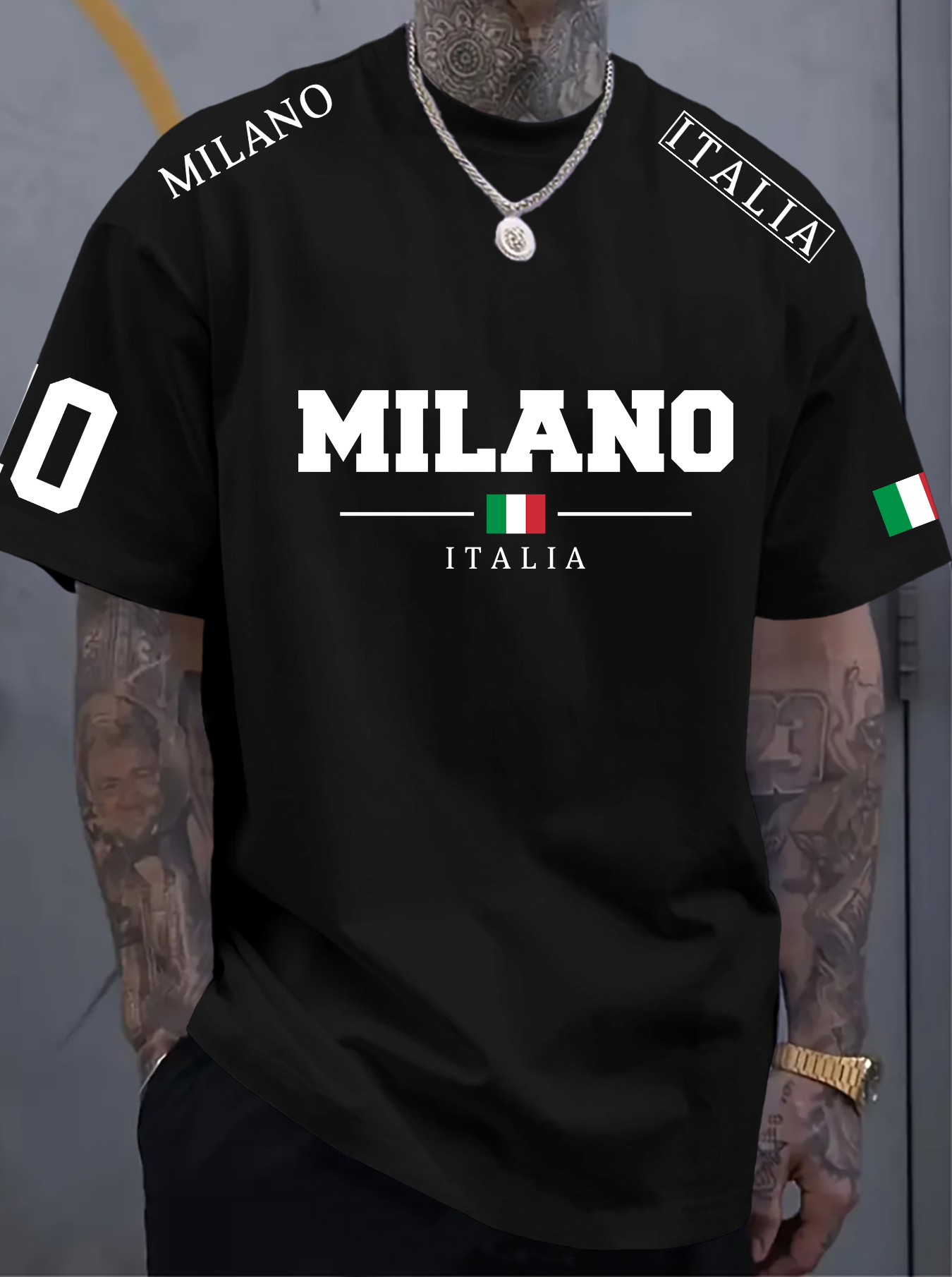 Męska koszulka, styl casualowy – Street Fashion Milano recenzja i cena