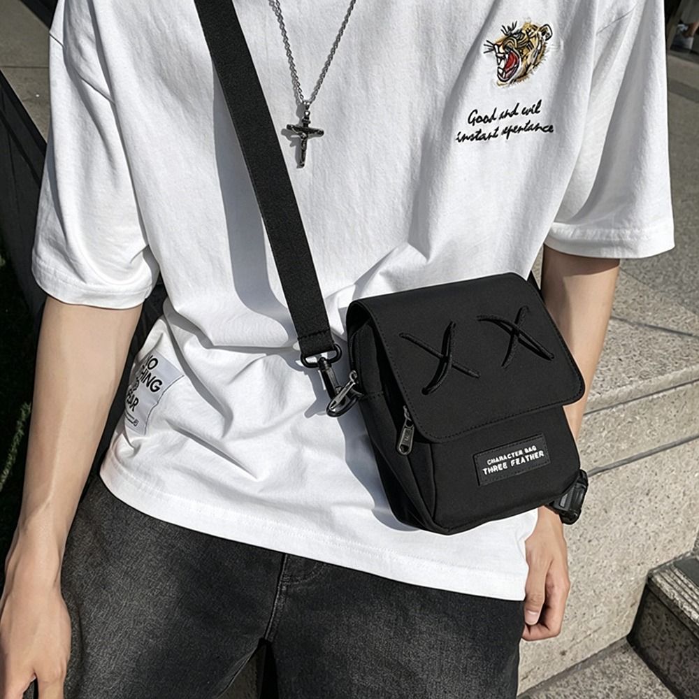 Lekka, mała męska torba liston – Street Fashion In Japanese recenzja i cena