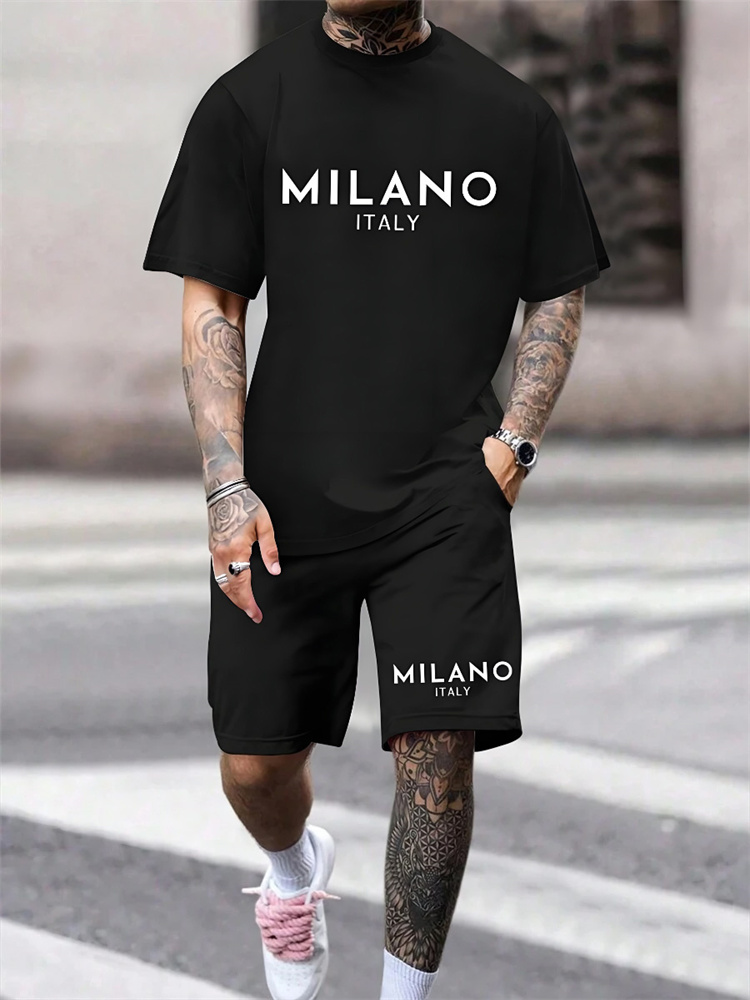 Dwuczęściowy zestaw męski z na – Street Fashion Milano recenzja i cena