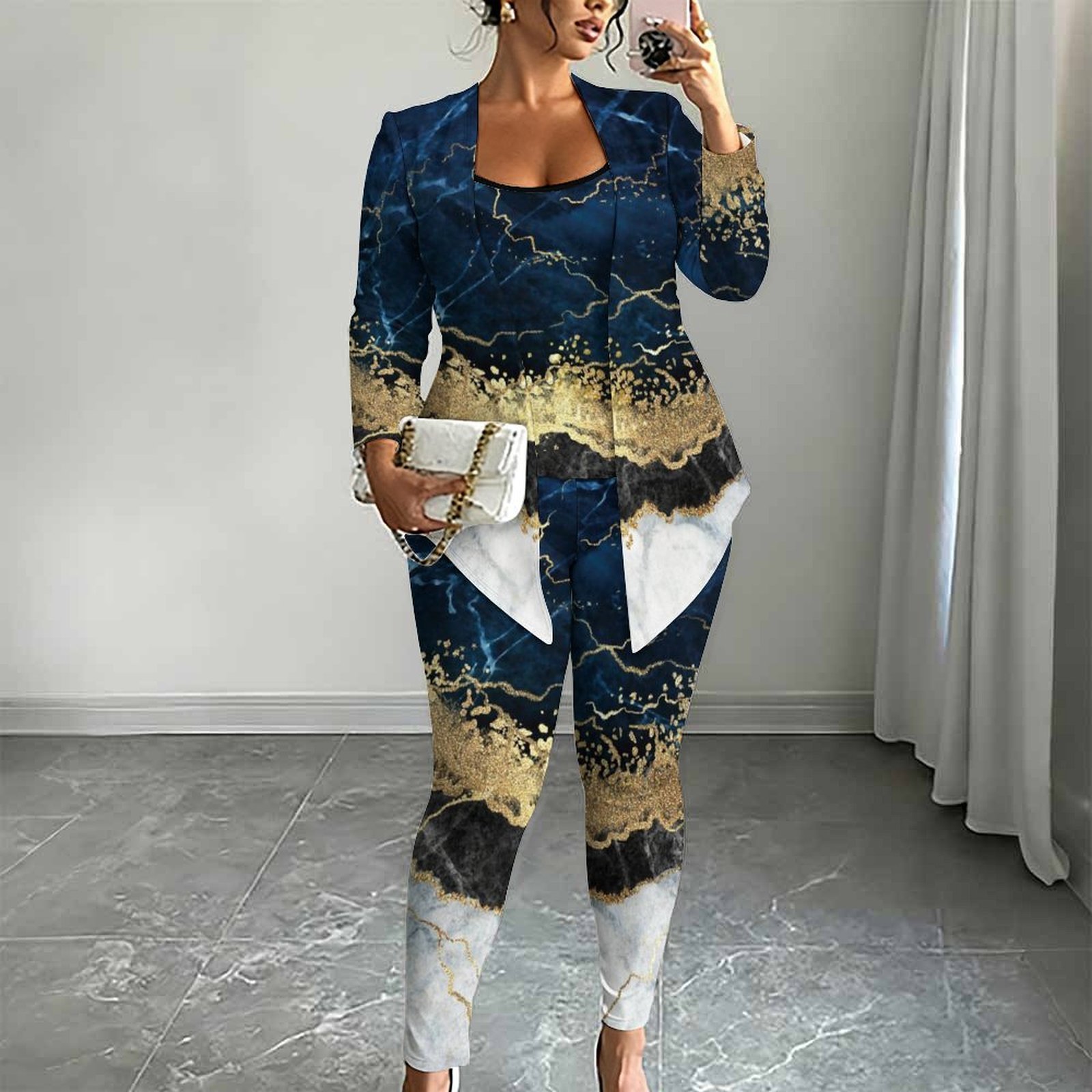 Zimowy Elegancki Dopasowany Ze – Street Fashion Vest recenzja i cena