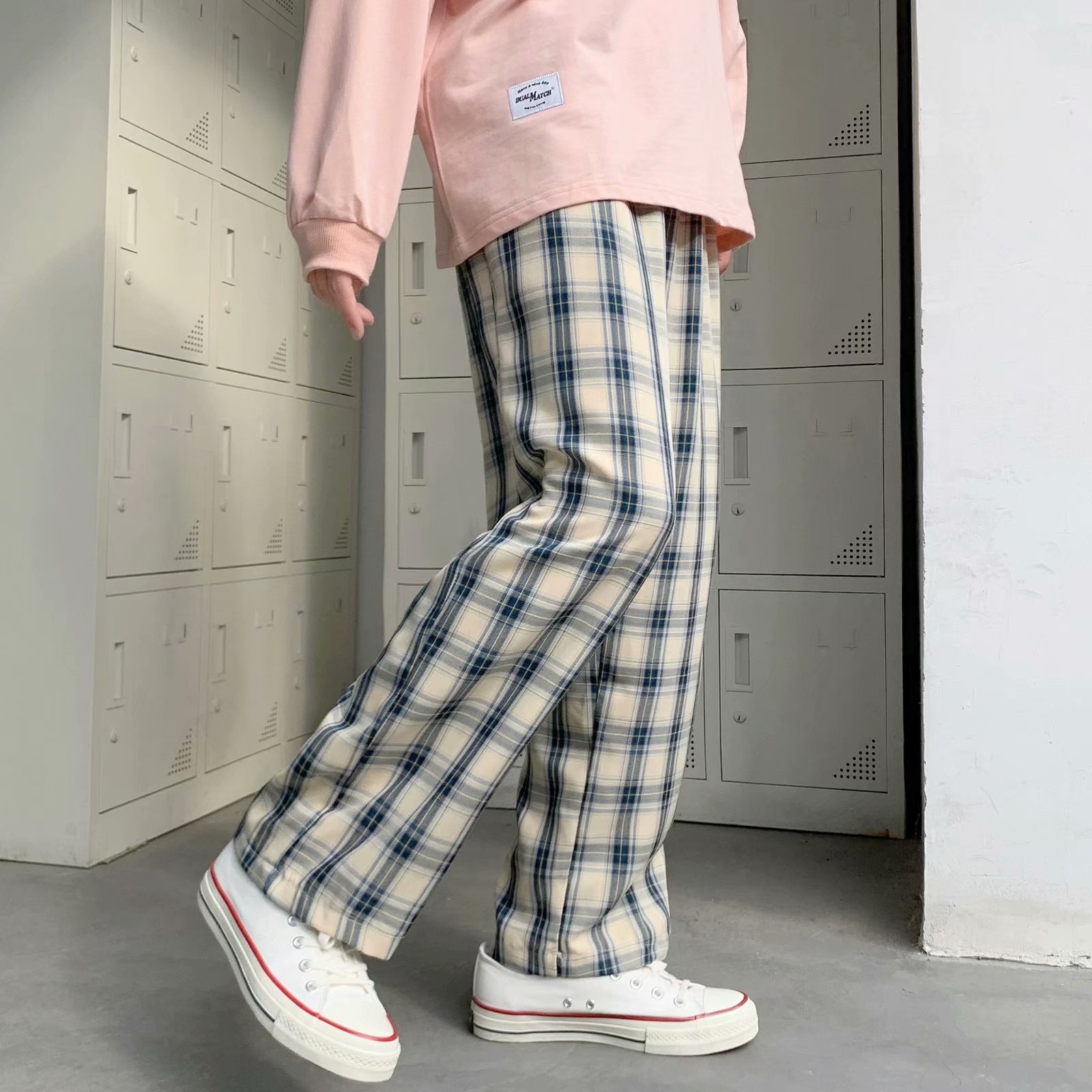 Męskie spodnie w kratę w stylu – Cargo Pant Wide recenzja i cena