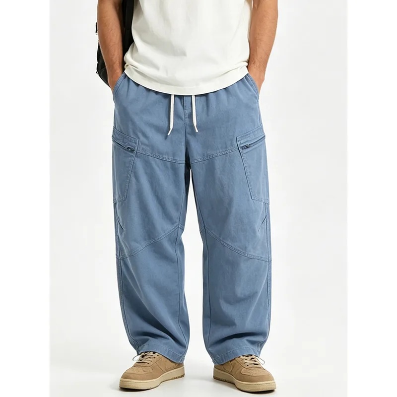 Męskie japońskie spodnie cargo – Cargo Pant Wide recenzja i cena