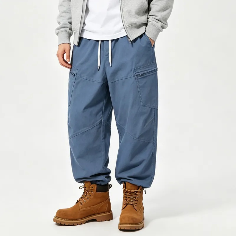 Męskie japońskie spodnie cargo – Cargo Pant Wide recenzja i cena