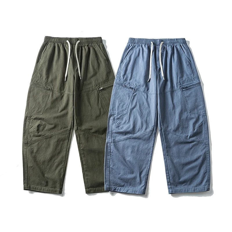 Męskie japońskie spodnie cargo – Cargo Pant Wide recenzja i cena