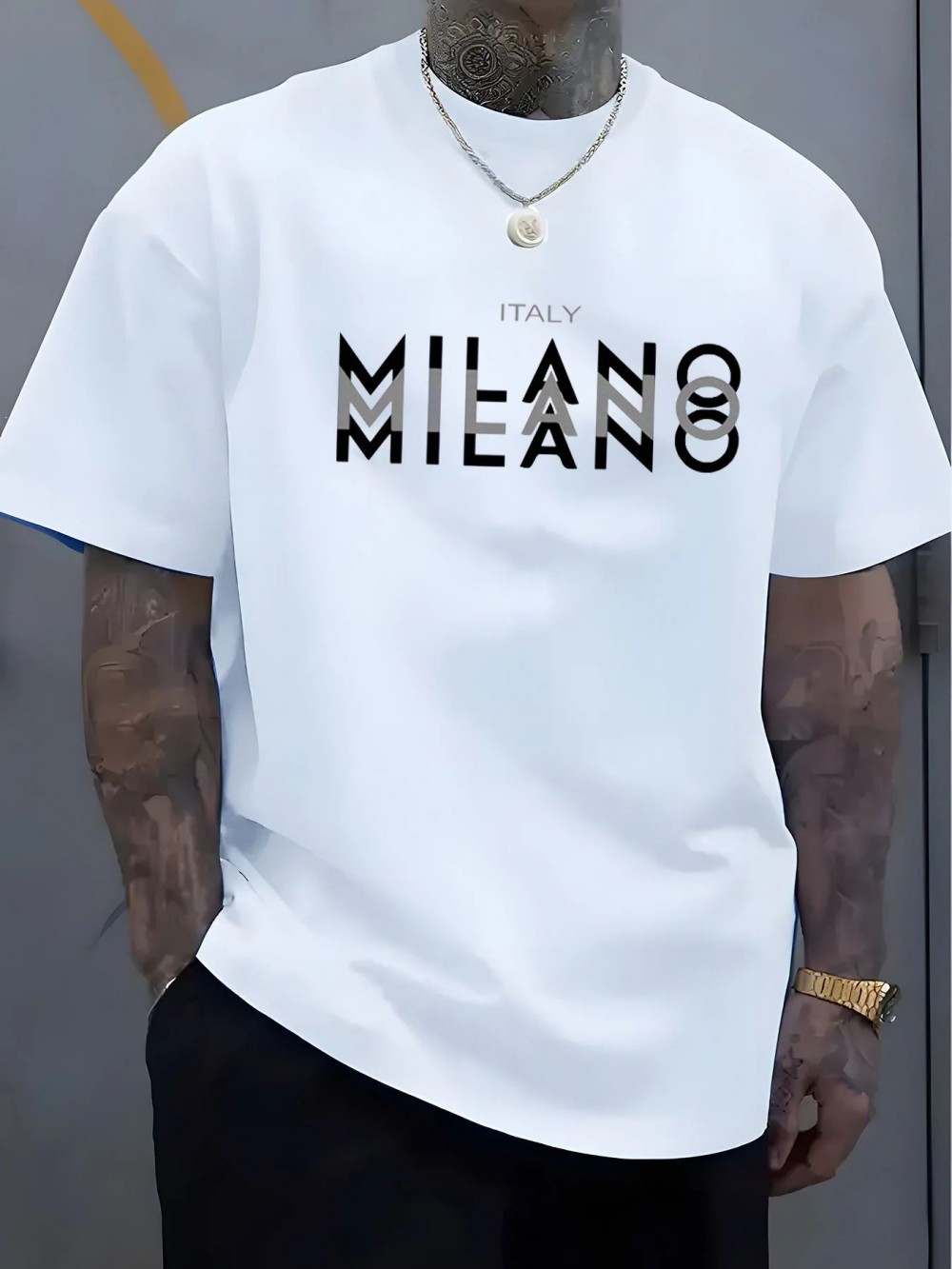 MILANO Koszulka sportowa z nad – Street Fashion Milano recenzja i cena
