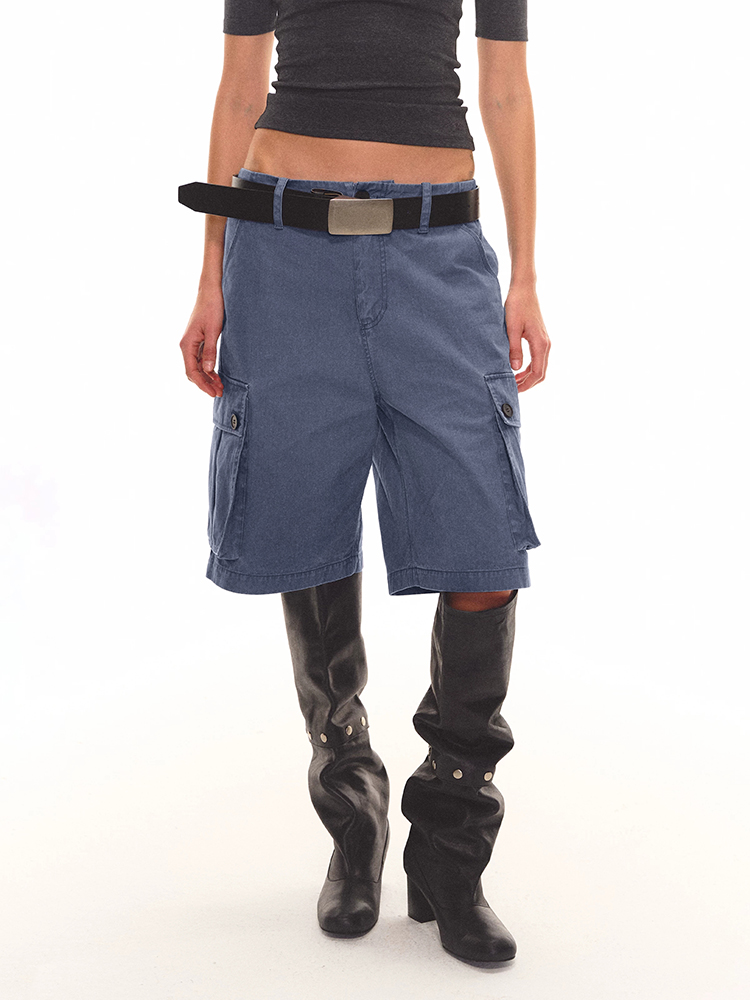 Damskie szorty cargo jeansowe  – Cargo Pant Wide recenzja i cena