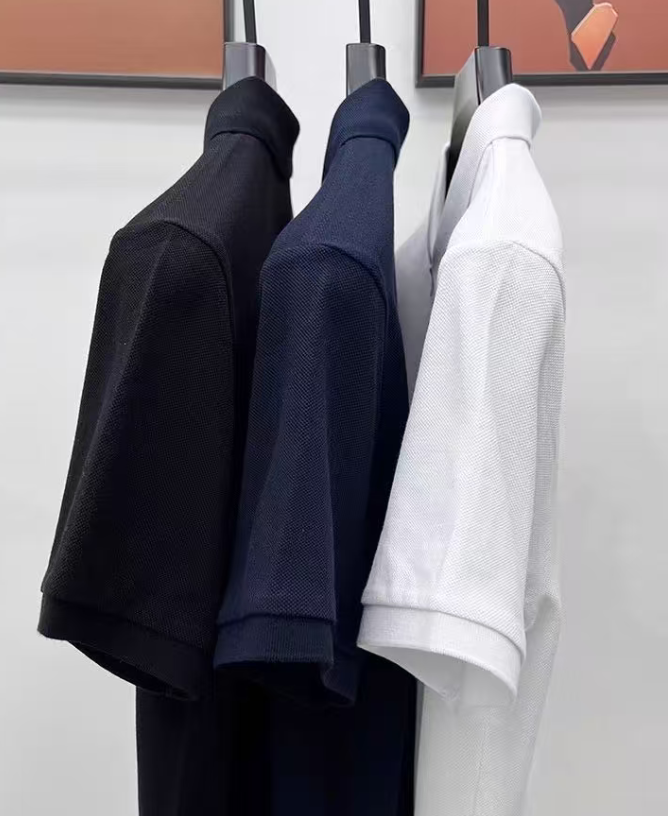 Męskie czarne koszulki polo z  – Street Fashion England recenzja i cena