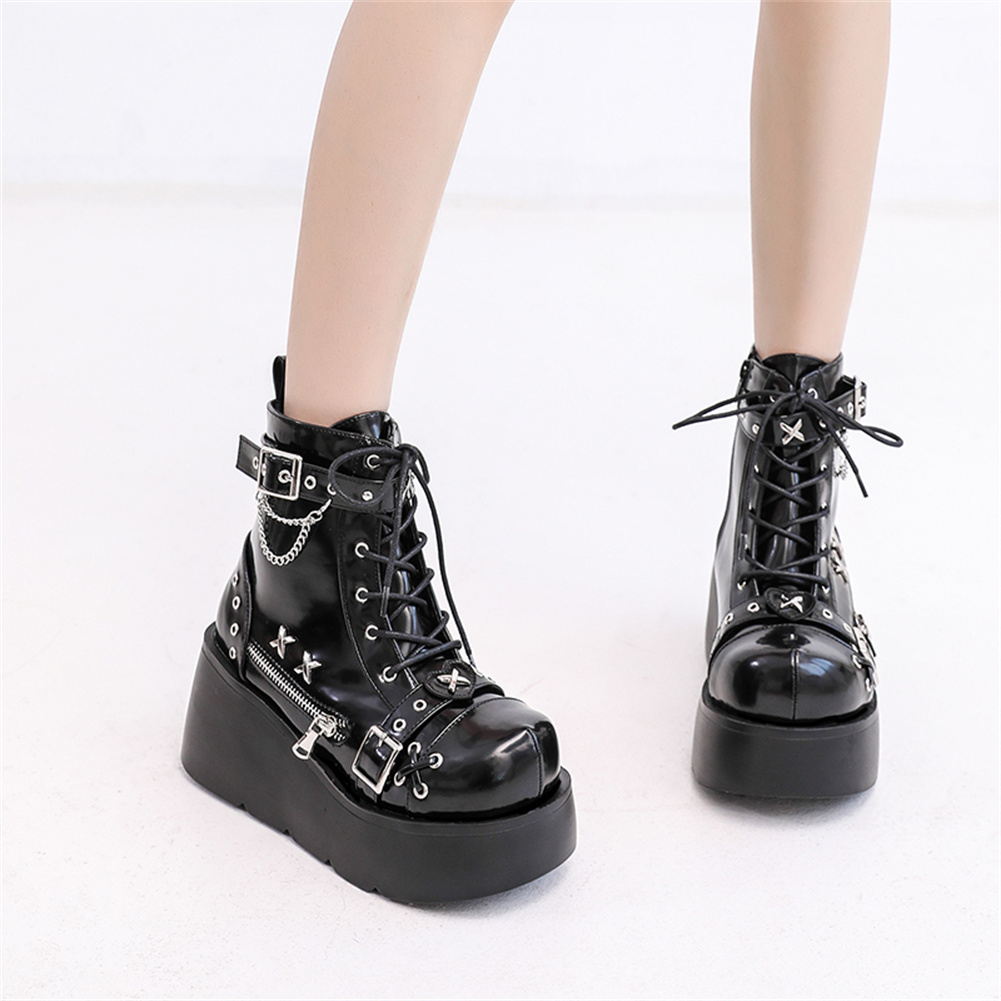 Brand New Ladies Goth Platform – Street Fashion Girls recenzja i cena